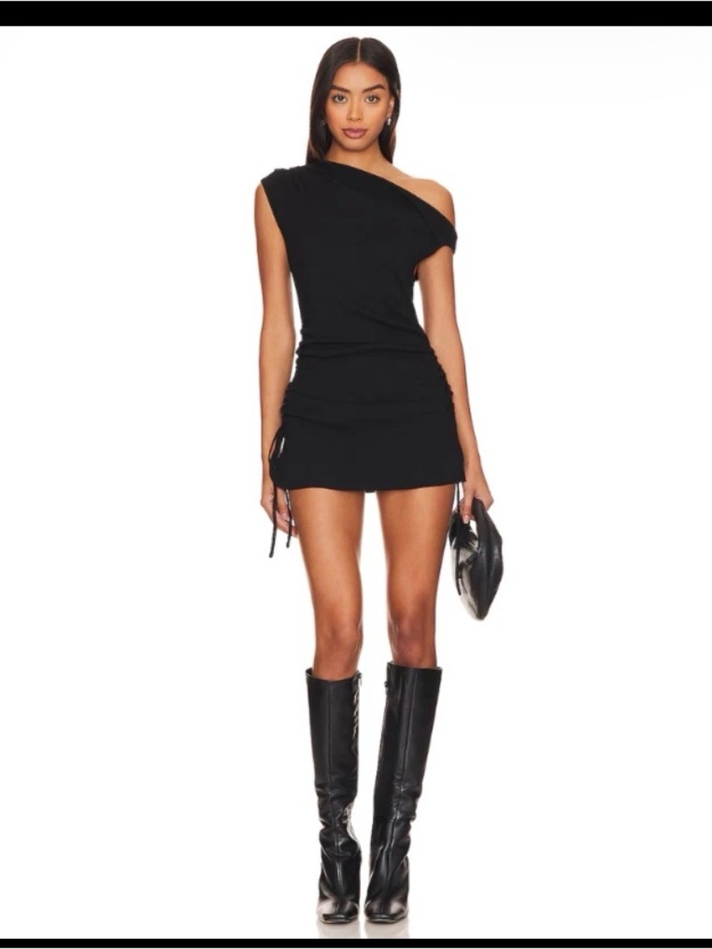 NWT Lioness Y2K dress Black Pencil Skirt with Side Ties - ‘Original Sin’